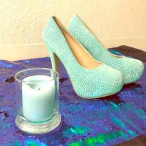 Delicacy Studded Platform Stilettos 👠